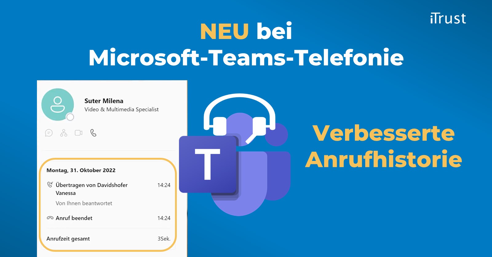 Microsoft-Teams-Update: Detailliertere Anrufhistorie