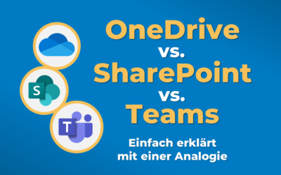 OneDrive vs. SharePoint vs. Teams