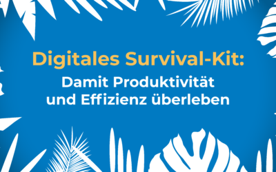 Digitales Survival-Kit: Damit Produktivität und Effizienz überleben