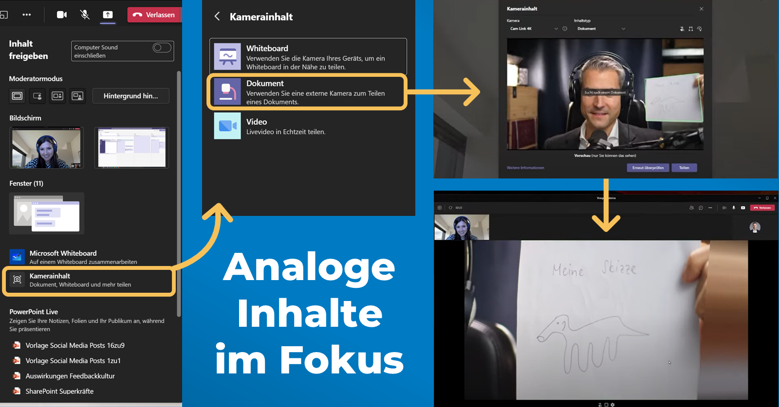 Was ist neu in Microsoft Teams - November 2021 - Analoge Inhalte im Fokus